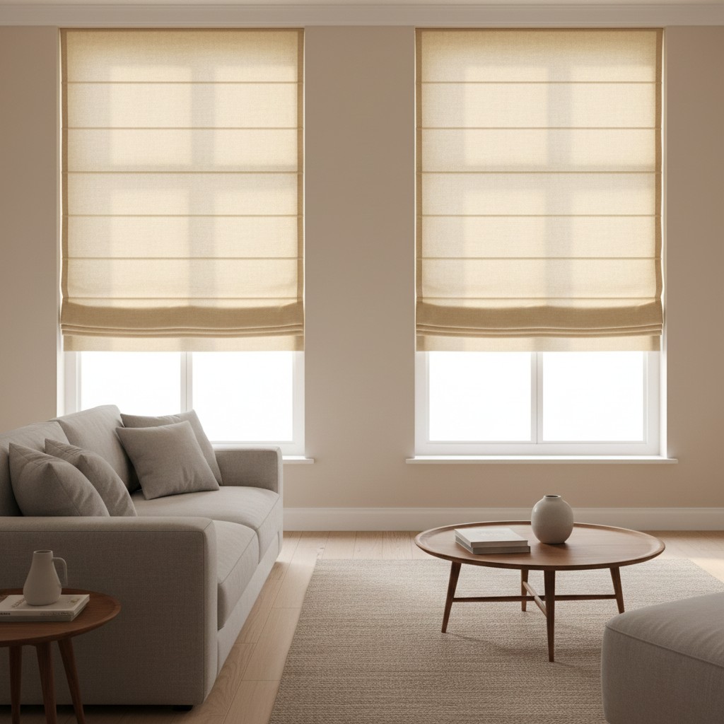 Roman blinds